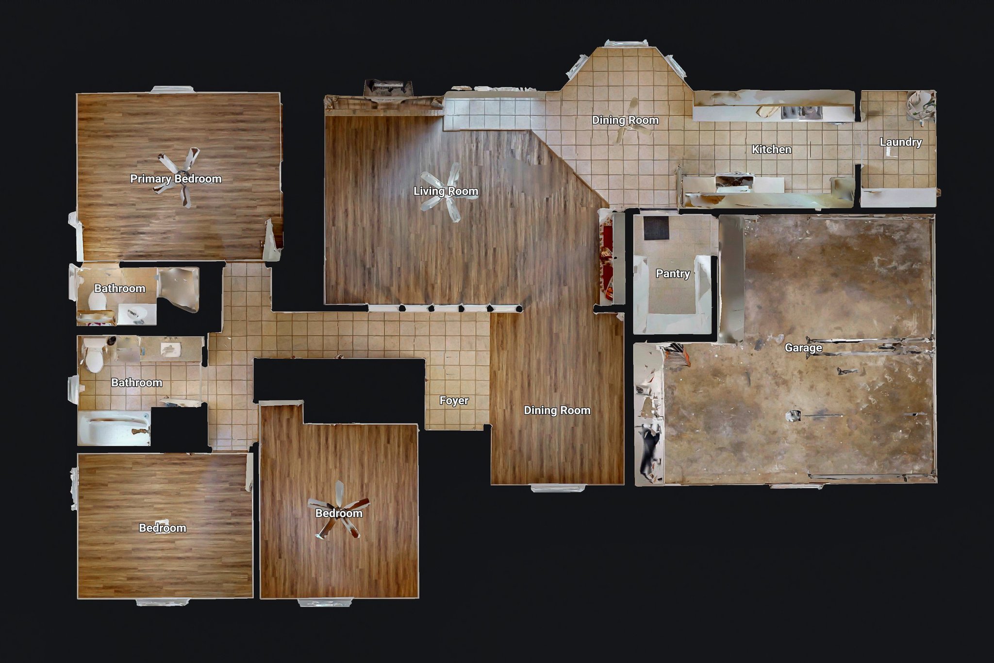 Interactive floor plan of 1000 Springdale Rd
